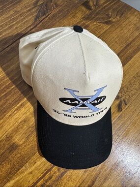 Beige & Black '94-'95 World Tour Baseball Cap